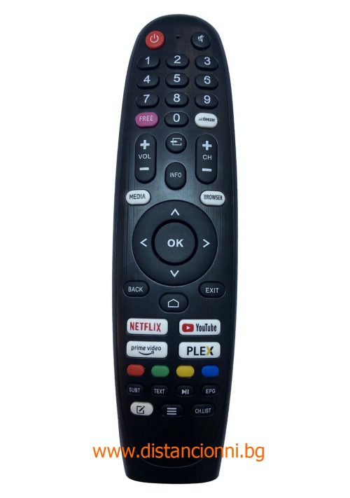 Дистанционно управление за SMART TECH SMART TV VIDAA 