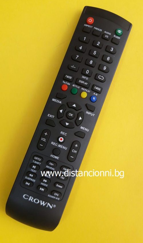 Дистанционно управление за CROWN ED20DF-01Е - ОРИГИНАЛНО